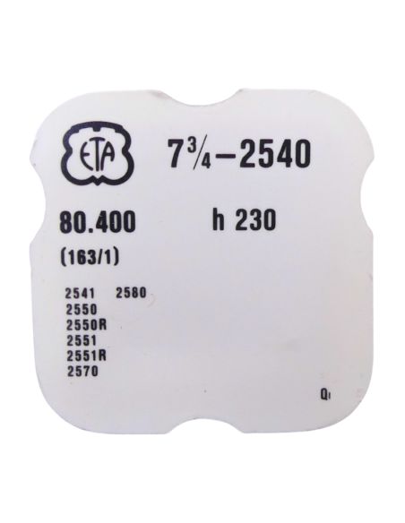 ETA 2540 - 163 Tenon de centre (à l'unité) - Center stud (per unit)