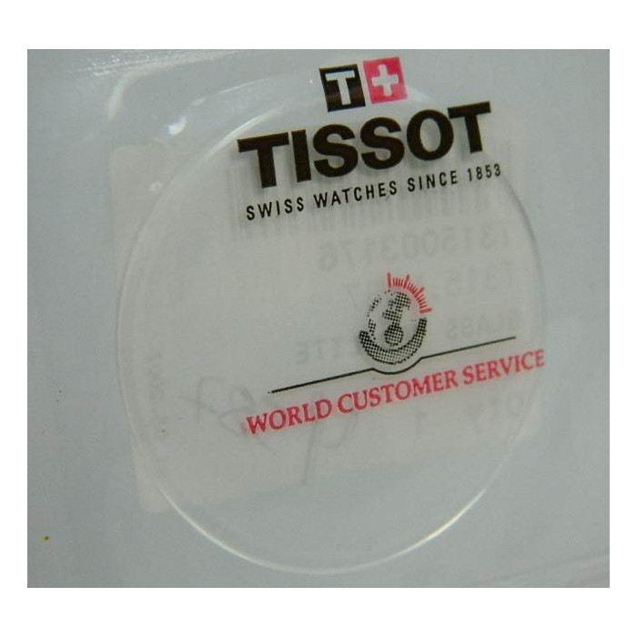 Tissot verre hesalite - montre poche