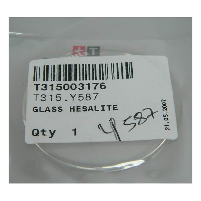 Tissot verre hesalite - montre poche