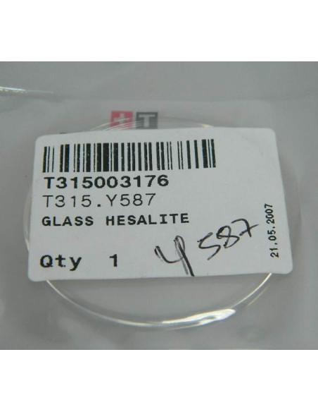 Tissot verre hesalite - montre poche