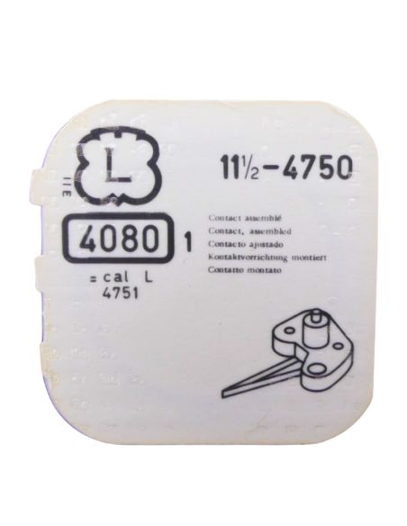 Landeron 4750 - 4080 Contact assemblé (à l'unité) - Contact assembled (per unit)