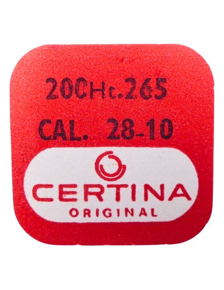 Certina 28-10 - 200 Roue de centre avec chaussée (roue de minute) (à l'unité) - Center wheel and pinion with cannon pinion (per 