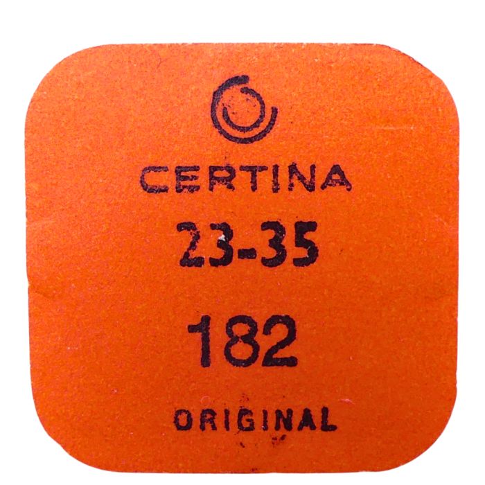 Certina 23-35 - 182 Barillet avec couvercle (sans arbre) (à l'unité) - Barrel and cover (without arbor) (per unit)