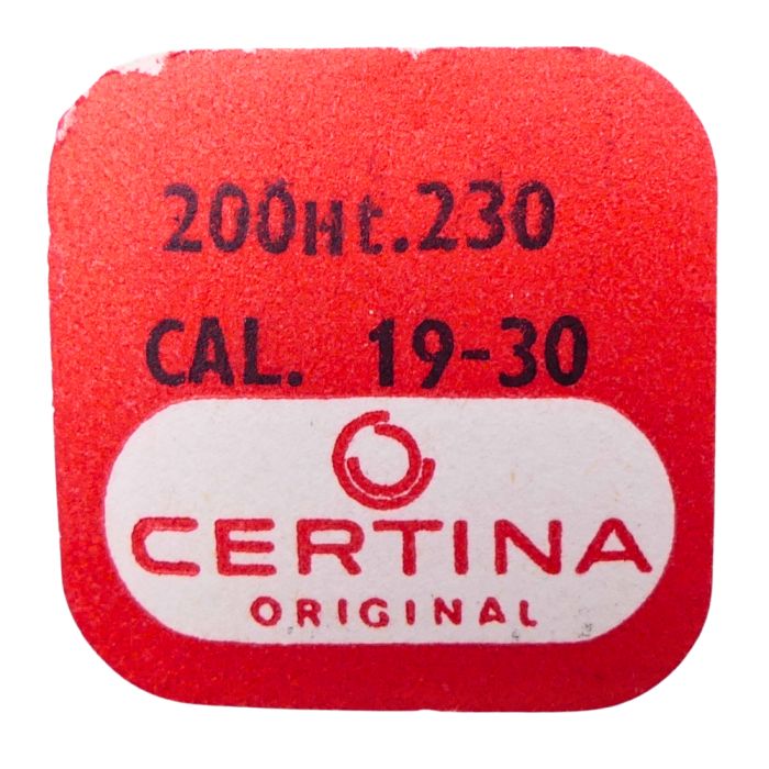 Certina 19-30 - 200 Roue de centre avec chaussée (roue de minute) (à l'unité) - Center wheel and pinion with cannon pinion (per 