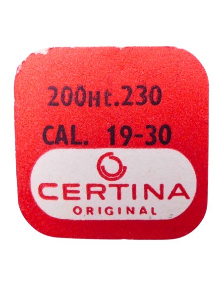 Certina 19-30 - 200 Roue de centre avec chaussée (roue de minute) (à l'unité) - Center wheel and pinion with cannon pinion (per 