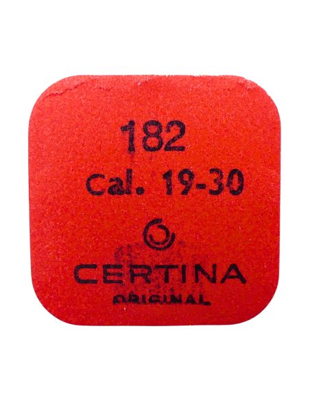 Certina 19-30 - 182 Barillet avec couvercle (sans arbre) (à l'unité) - Barrel and cover (without arbor) (per unit)