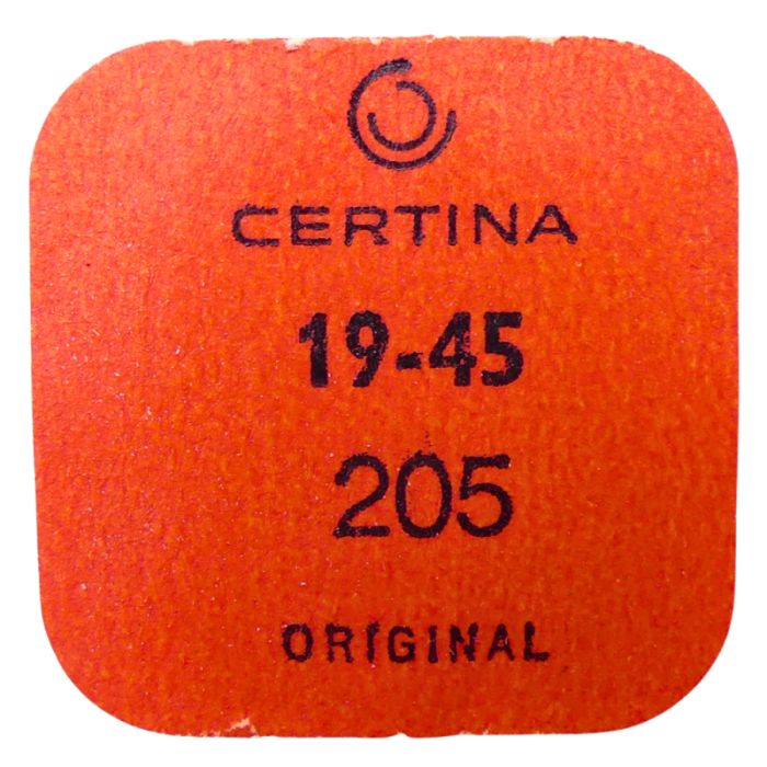 Certina 19-45 - 205 Roue de centre percée avec chaussée (à l'unité) - Center wheel and pinion drilled with cannon pinion (per un