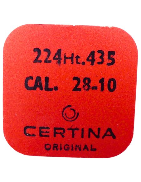 Certina 28-10 - 224 Roue de seconde long pivot (à l'unité) - Fourth wheel and pinion with second hand bit (per unit)