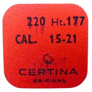 Certina 15-21 - 220 Roue de seconde court pivot (à l'unité) - Fourth wheel and pinion without second hand bit (per unit)
