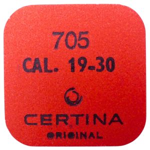 Certina 19-30 - 705 Roue d'ancre pivotée (à l'unité) - Escape wheel and pinion with straight pivots (per unit)