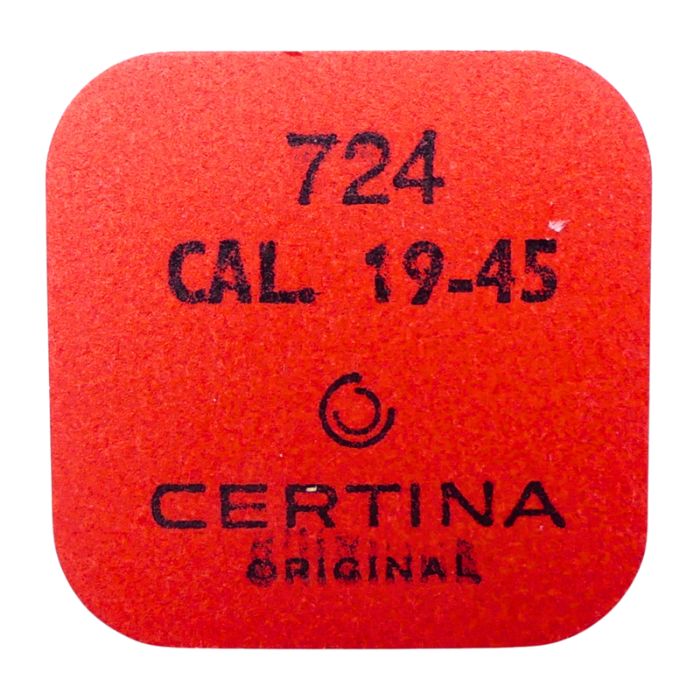 Certina 19-45 - 724 Axe de balancier "incabloc" (à l'unité) - "Incabloc" balance staff pivoted (per unit)