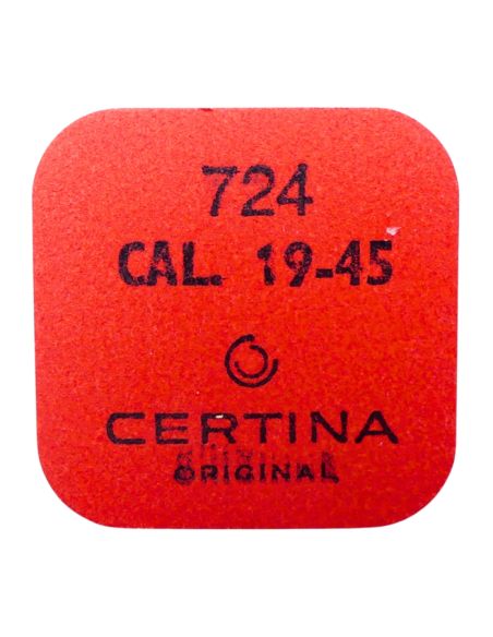 Certina 19-45 - 724 Axe de balancier "incabloc" (à l'unité) - "Incabloc" balance staff pivoted (per unit)