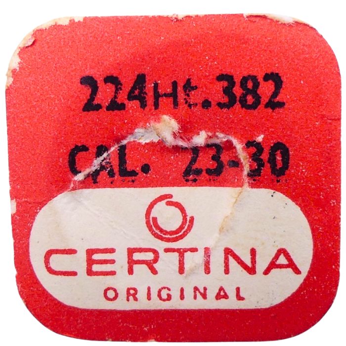 Certina 23-30 - 224 Roue de seconde long pivot (à l'unité) - Fourth wheel and pinion with second hand bit (per unit)