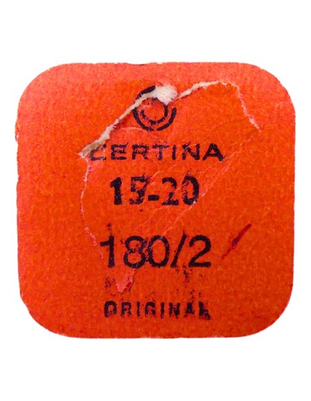Certina 15-20 - 180/2 Barillet avec arbre et ressort de freinage (à l'unité) - Barrel with arbor and brake spring (per unit)
