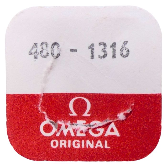 Omega 480 - 1316 Ancre montée (à l'unité) - Jewelled pallet fork and staff (per unit)