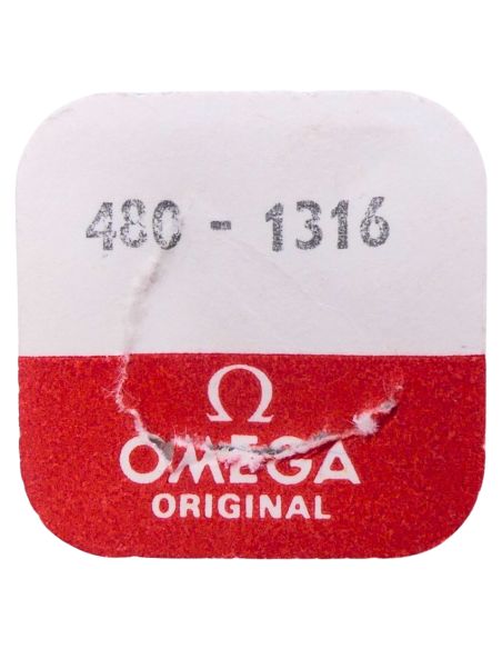 Omega 480 - 1316 Ancre montée (à l'unité) - Jewelled pallet fork and staff (per unit)