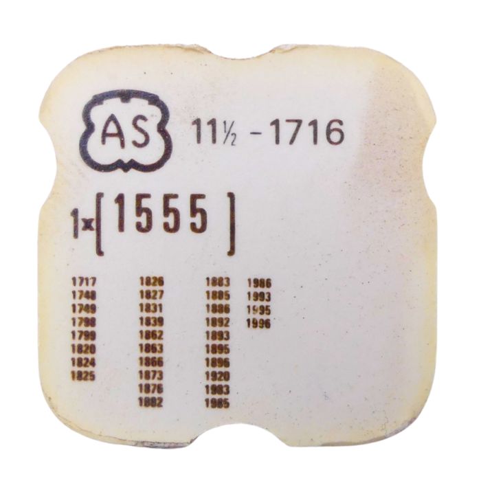 AS 1716 - 1555 Verrou de roue d'armage (à l'unité) - Bolt lor winding-up wheel (per unit)