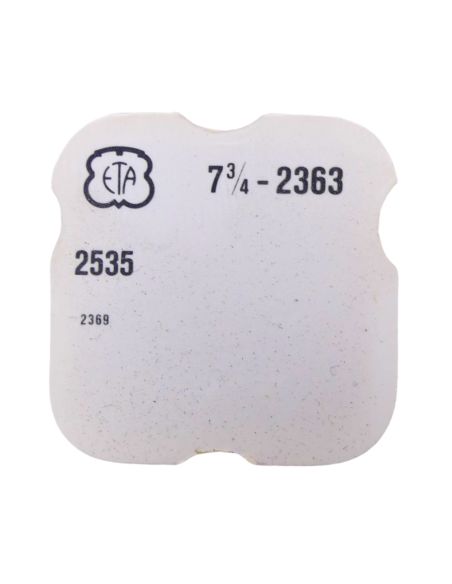 ETA 2363 - 2535 Plaque de maintien de l'étoile de quantième et de l'indicateur de quantième (à l'unité) - Date star and date ind