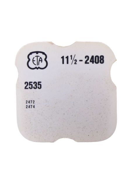 ETA 2408 - 2535 Plaque de maintien de l'étoile de quantième et de l'indicateur de quantième (à l'unité) - Date star and date ind