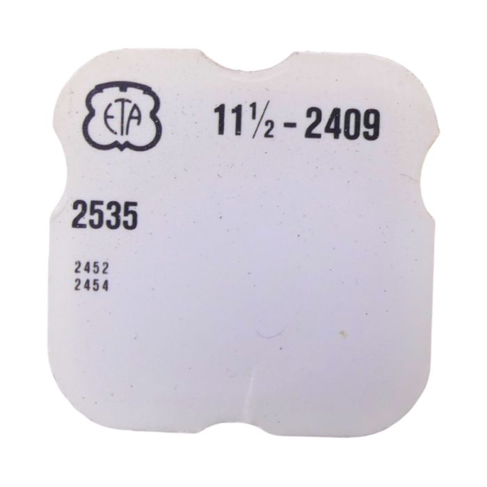 ETA 2409 - 2535 Plaque de maintien de l'étoile de quantième et de l'indicateur de quantième (à l'unité) - Date star and date ind