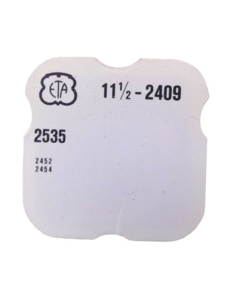 ETA 2409 - 2535 Plaque de maintien de l'étoile de quantième et de l'indicateur de quantième (à l'unité) - Date star and date ind