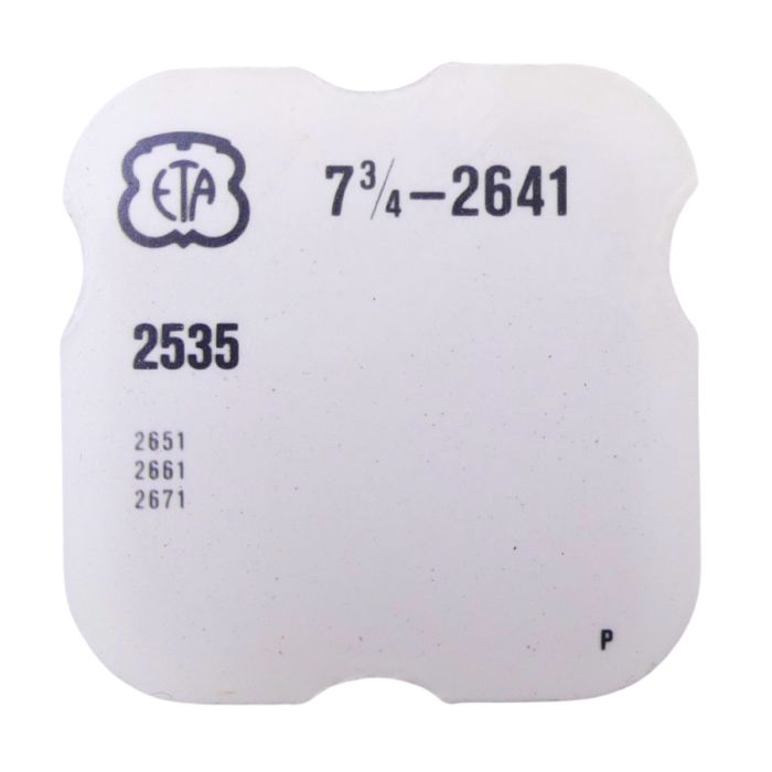 ETA 2641 - 2535 Plaque de maintien de l'étoile de quantième et de l'indicateur de quantième (à l'unité) - Date star and date ind