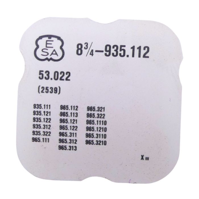 ESA 935.112 - 2539 Commande du correcteur de quantième (à l'unité) - Date corrector lever (per unit)