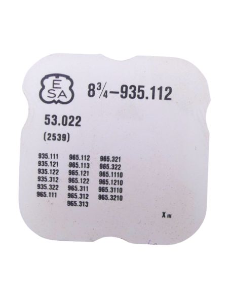 ESA 935.112 - 2539 Commande du correcteur de quantième (à l'unité) - Date corrector lever (per unit)