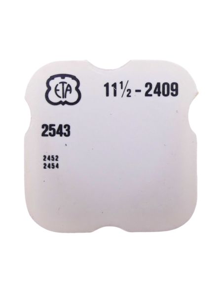 ETA 2409 - 2543 Roue intermédiaire de quantième (à l'unité) - Intermediate date wheel (per unit)