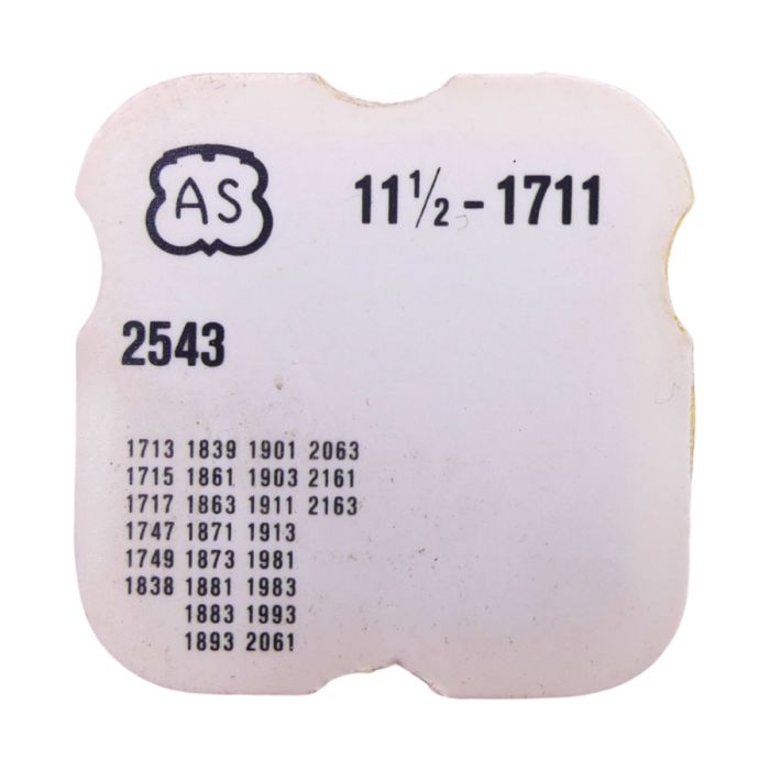 AS 1711 - 2543 Roue intermédiaire de quantième (à l'unité) - Intermediate date wheel (per unit)