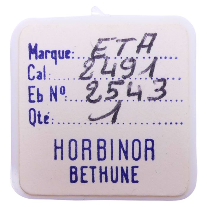 ETA 2491 - 2543 Roue intermédiaire de quantième (à l'unité) - Intermediate date wheel (per unit)