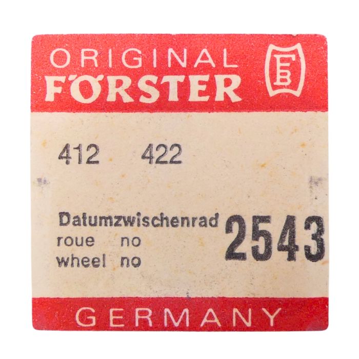Förster 412 - 2543 Roue intermédiaire de quantième (à l'unité) - Intermediate date wheel (per unit)