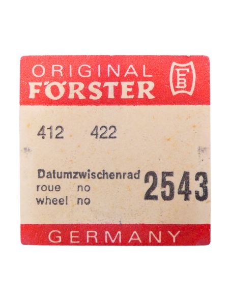 Förster 412 - 2543 Roue intermédiaire de quantième (à l'unité) - Intermediate date wheel (per unit)