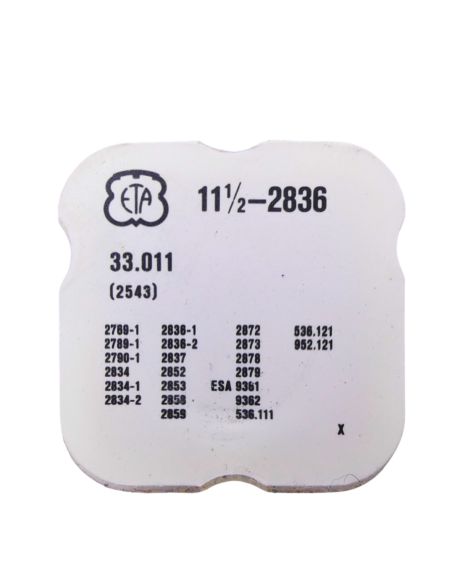 ETA 2836 - 2544 Pignon-correcteur du calendrier (à l'unité) - Calendar correcting pinion (per unit)