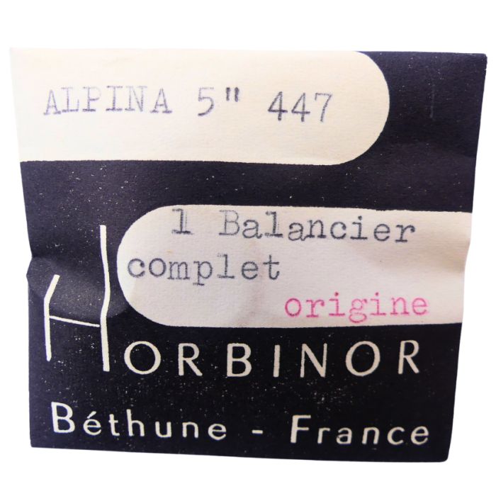 Alpina 447 - 721 Balancier avec spiral plat (à l'unité) - Balance with flat hairspring regulated (per unit)