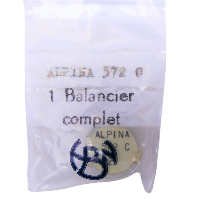 Alpina 572C - 721 Balancier avec spiral plat (à l'unité) - Balance with flat hairspring regulated (per unit)