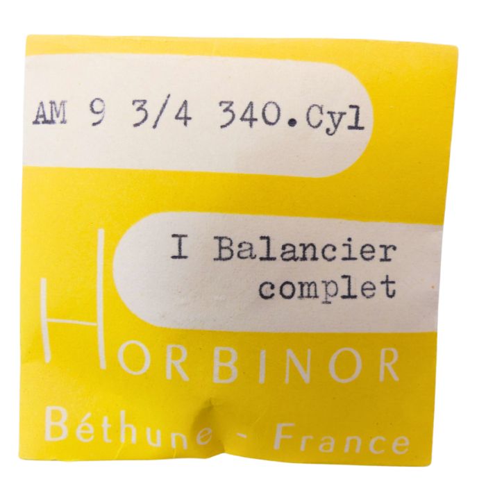 AM 340 - 721 Balancier avec spiral plat (à l'unité) - Balance with flat hairspring regulated (per unit)