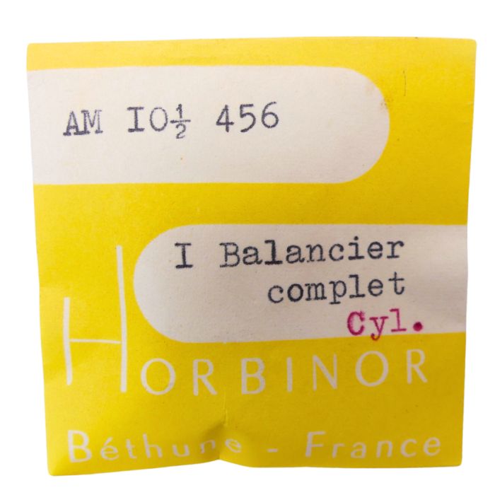 AM 456 - 721 Balancier avec spiral plat (à l'unité) - Balance with flat hairspring regulated (per unit)