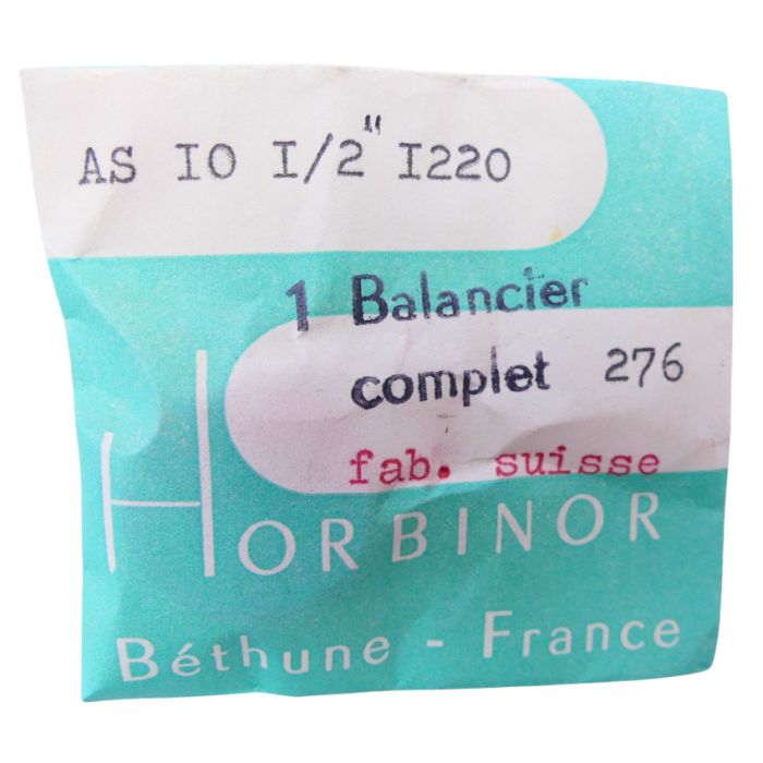 AS 1220 - 721 Balancier avec spiral plat (à l'unité) - Balance with flat hairspring regulated (per unit)