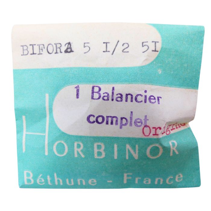 Bifora 51 - 721 Balancier avec spiral plat (à l'unité) - Balance with flat hairspring regulated (per unit)