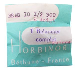 Brac 300 - 721 Balancier avec spiral plat (à l'unité) - Balance with flat hairspring regulated (per unit)