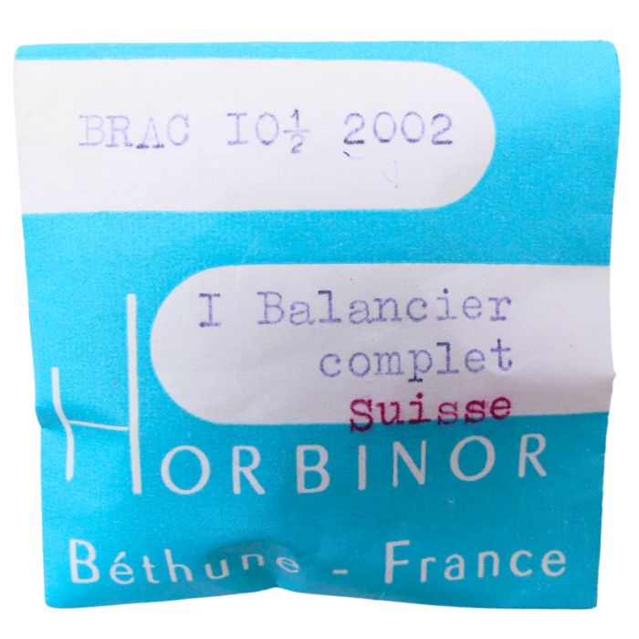 Brac 2002 - 721 Balancier avec spiral plat (à l'unité) - Balance with flat hairspring regulated (per unit)