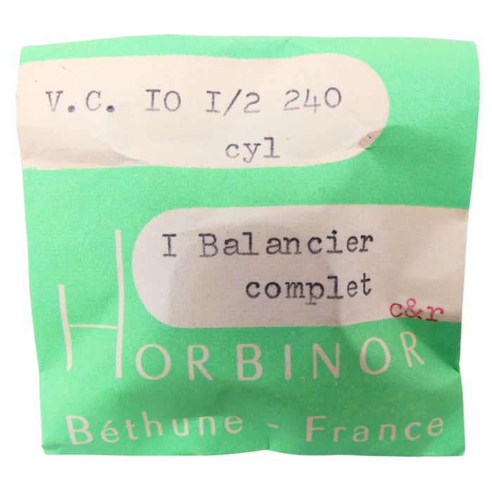 Cupillard 240 - 721 Balancier avec spiral plat (à l'unité) - Balance with flat hairspring regulated (per unit)