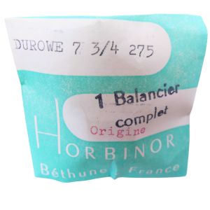 Durowe 275 - 721 Balancier avec spiral plat (à l'unité) - Balance with flat hairspring regulated (per unit)