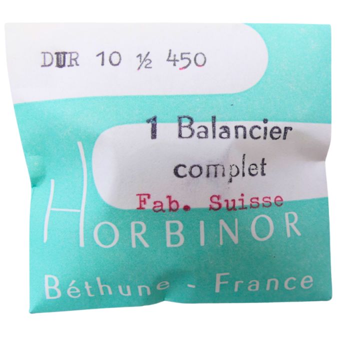 Durowe 450 - 721 Balancier avec spiral plat (à l'unité) - Balance with flat hairspring regulated (per unit)