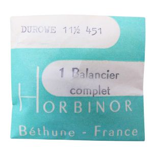Durowe 451 - 721 Balancier avec spiral plat (à l'unité) - Balance with flat hairspring regulated (per unit)