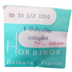 EB 1199 - 721 Balancier avec spiral plat (à l'unité) - Balance with flat hairspring regulated (per unit)