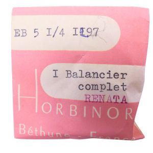 EB 1297 - 721 Balancier avec spiral plat (à l'unité) - Balance with flat hairspring regulated (per unit)