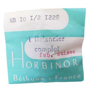 EB 1228 - 721 Balancier avec spiral plat (à l'unité) - Balance with flat hairspring regulated (per unit)