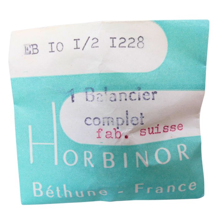 EB 1228 - 721 Balancier avec spiral plat (à l'unité) - Balance with flat hairspring regulated (per unit)